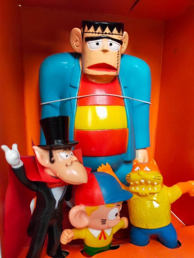 ポピー／怪物くんファミリーセット　藤子不二雄　当時物　ソフビ　レア