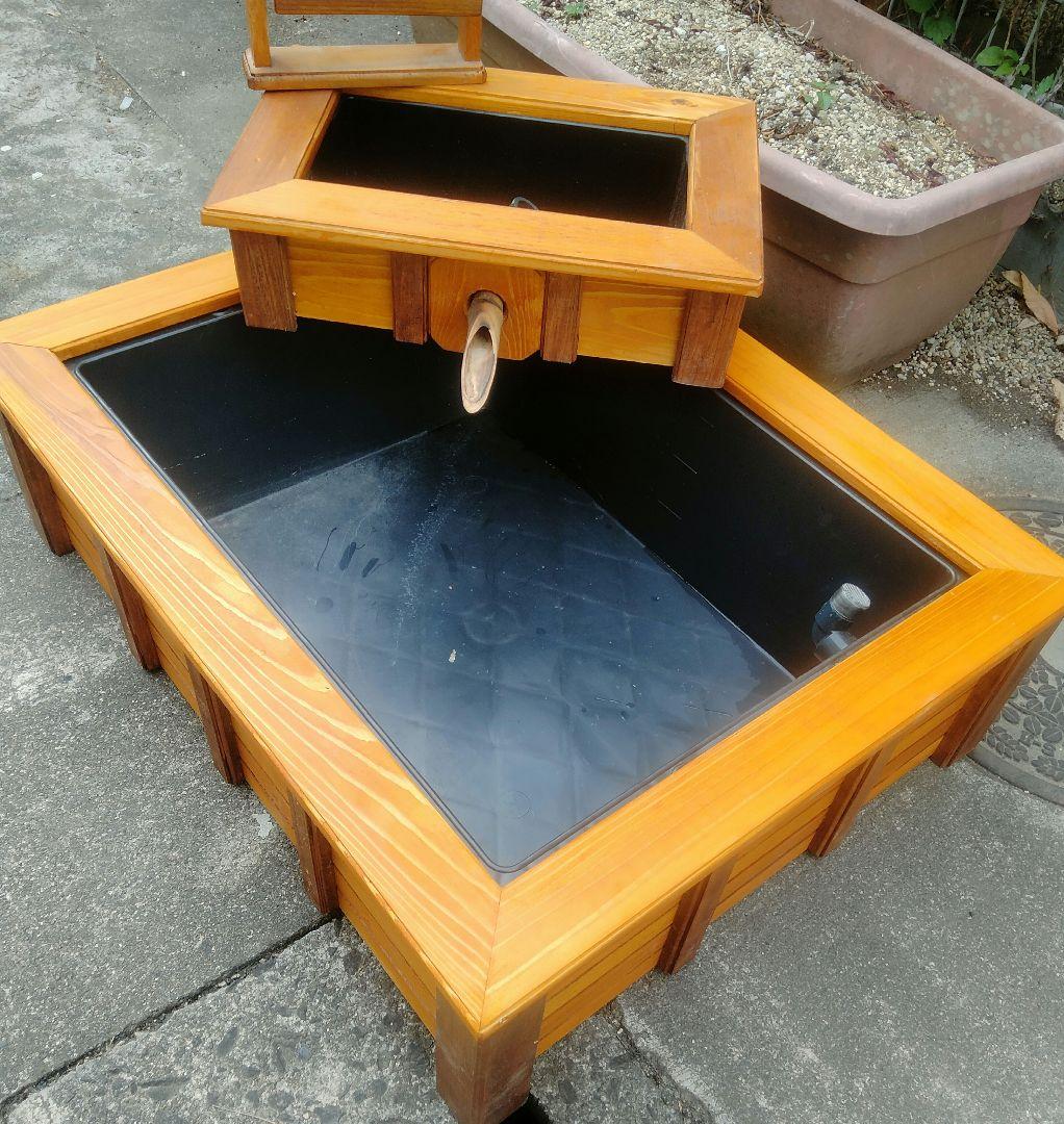 水換えの要らないトロ舟40 ビオトープ