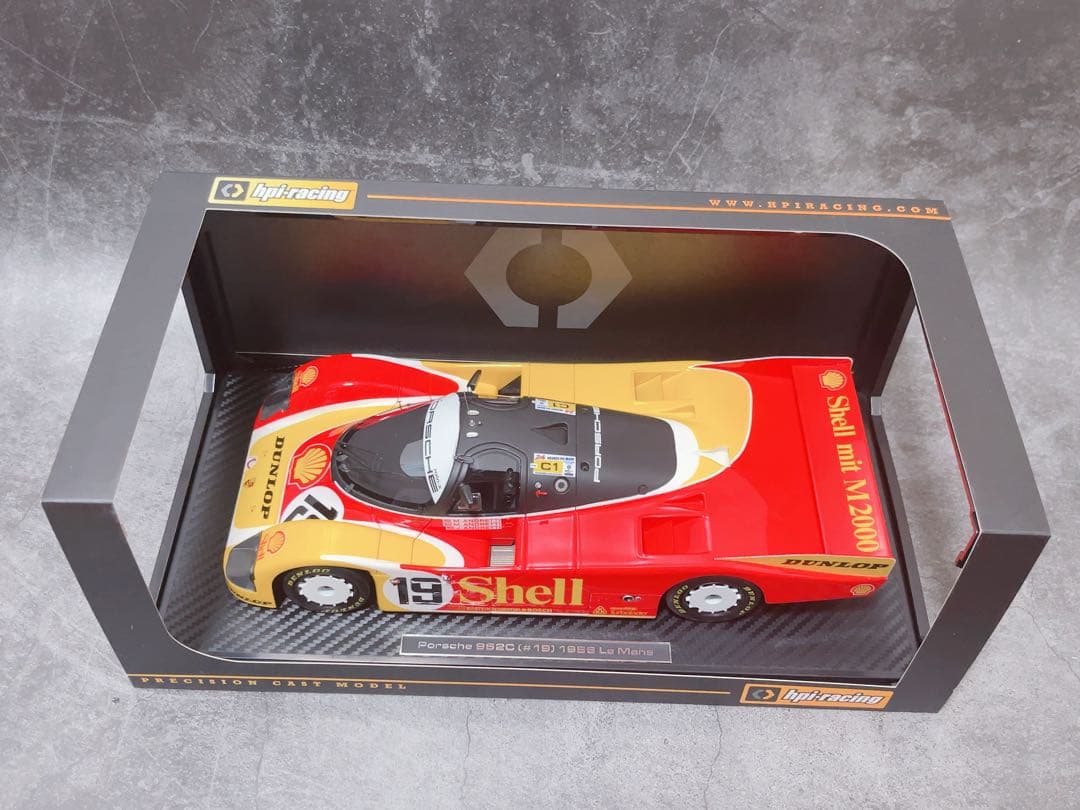 1/18 HPI ポルシェ 962C ル・マン 1988 #19 ミニカー