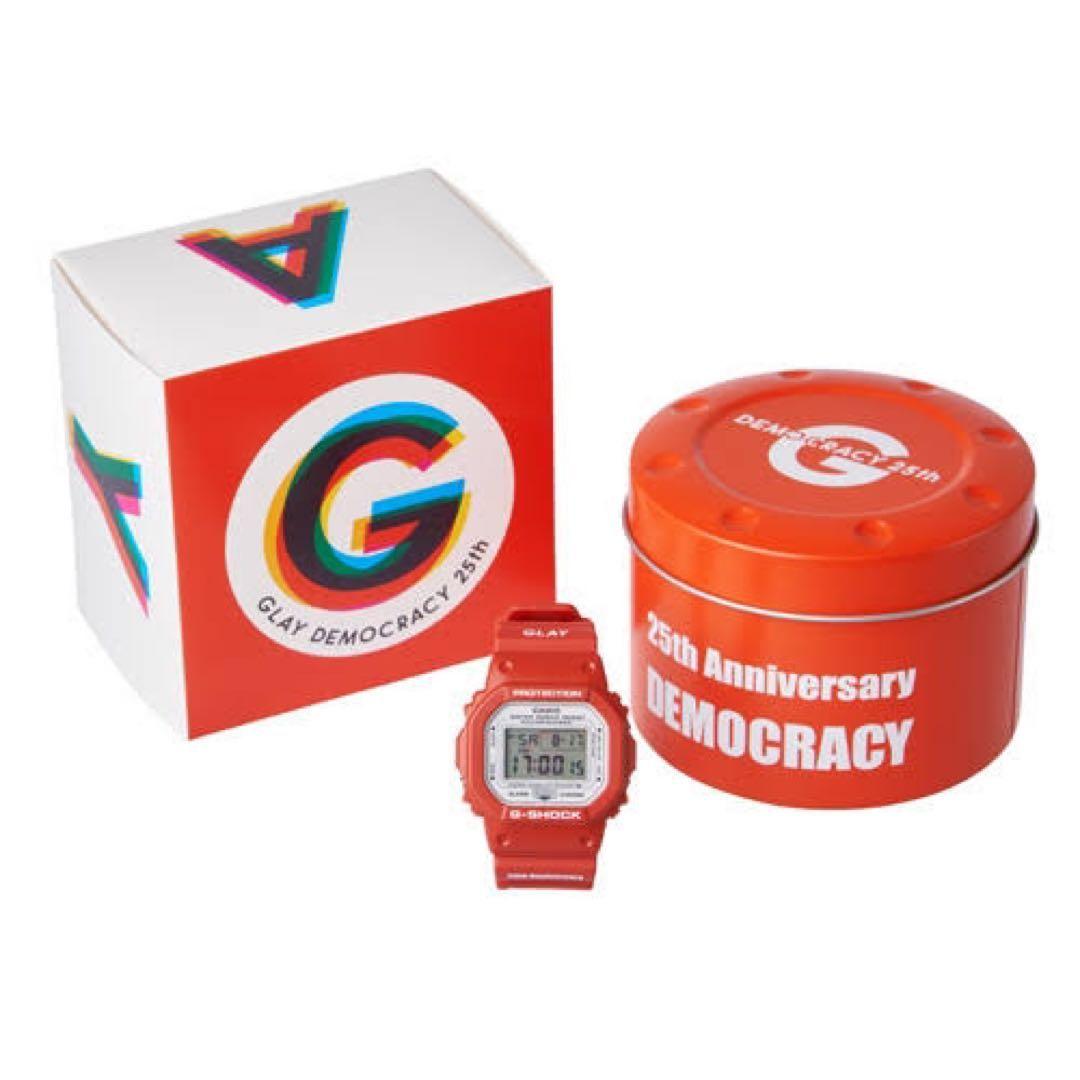 TERU プロデュース GLAY 25周年記念 限定モデル G-SHOCK