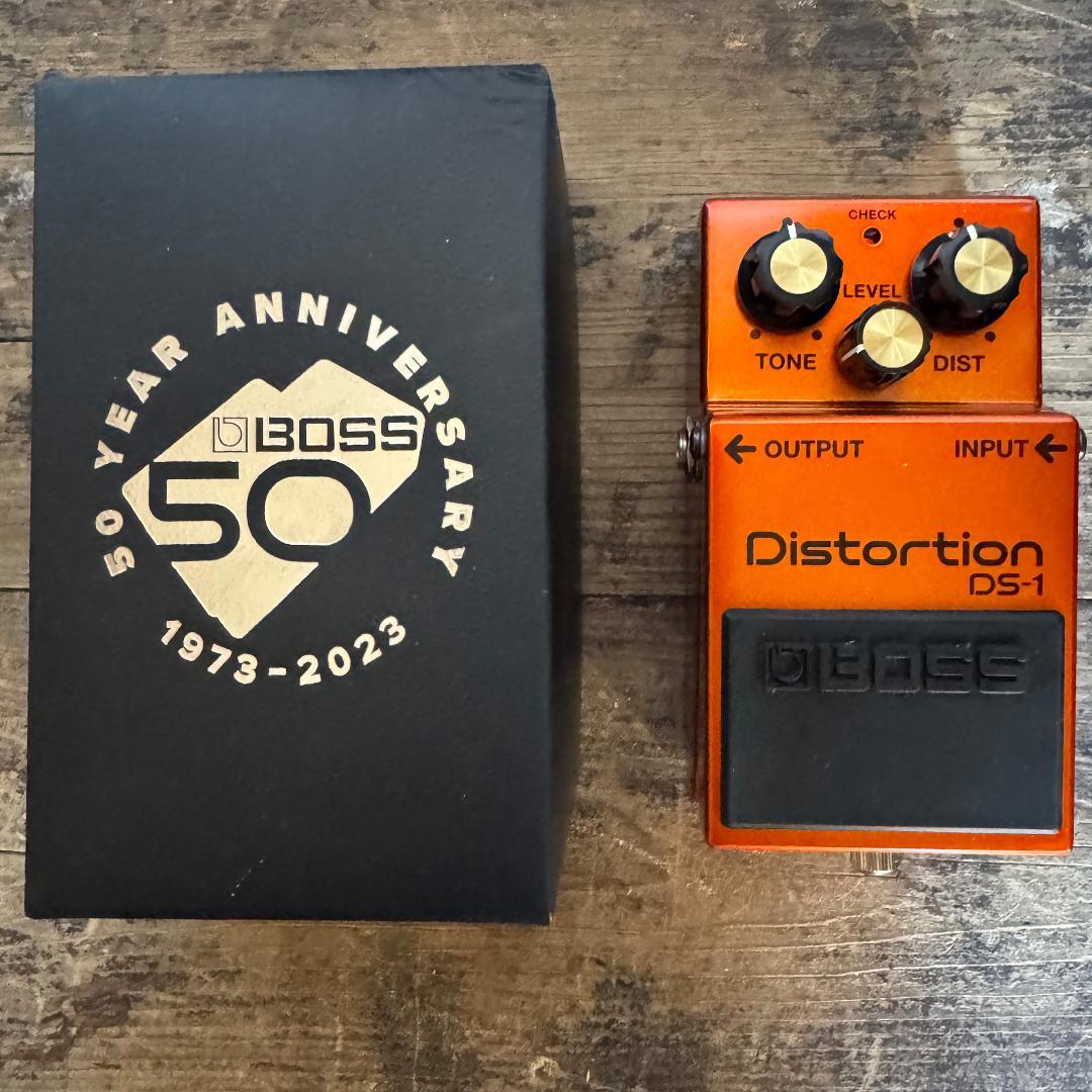 【極美品】BOSS DS-1 50周年記念モデル 限定オレンジ 付属品完備