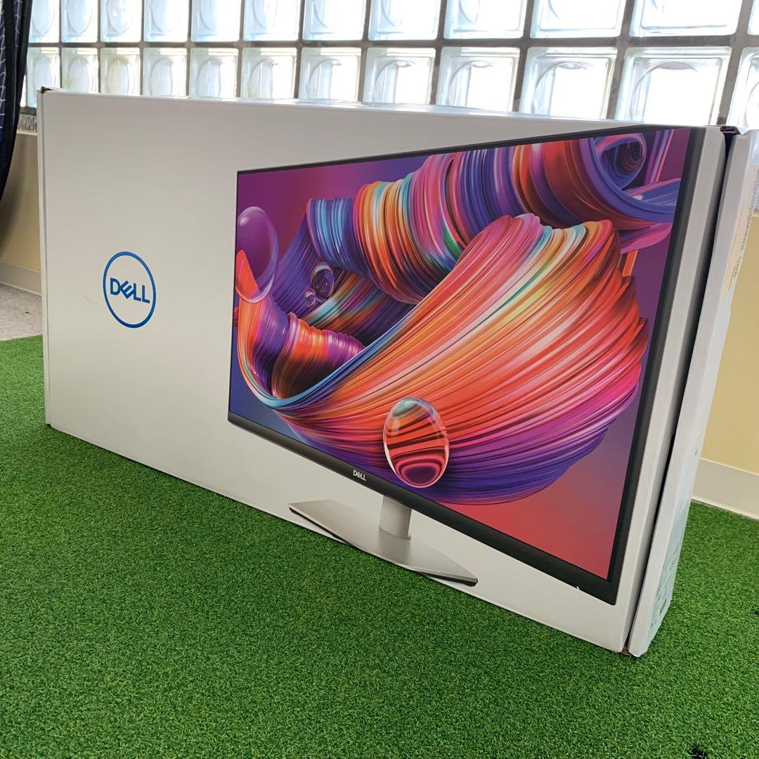 DELL シルバー モニター 本体 2722QC