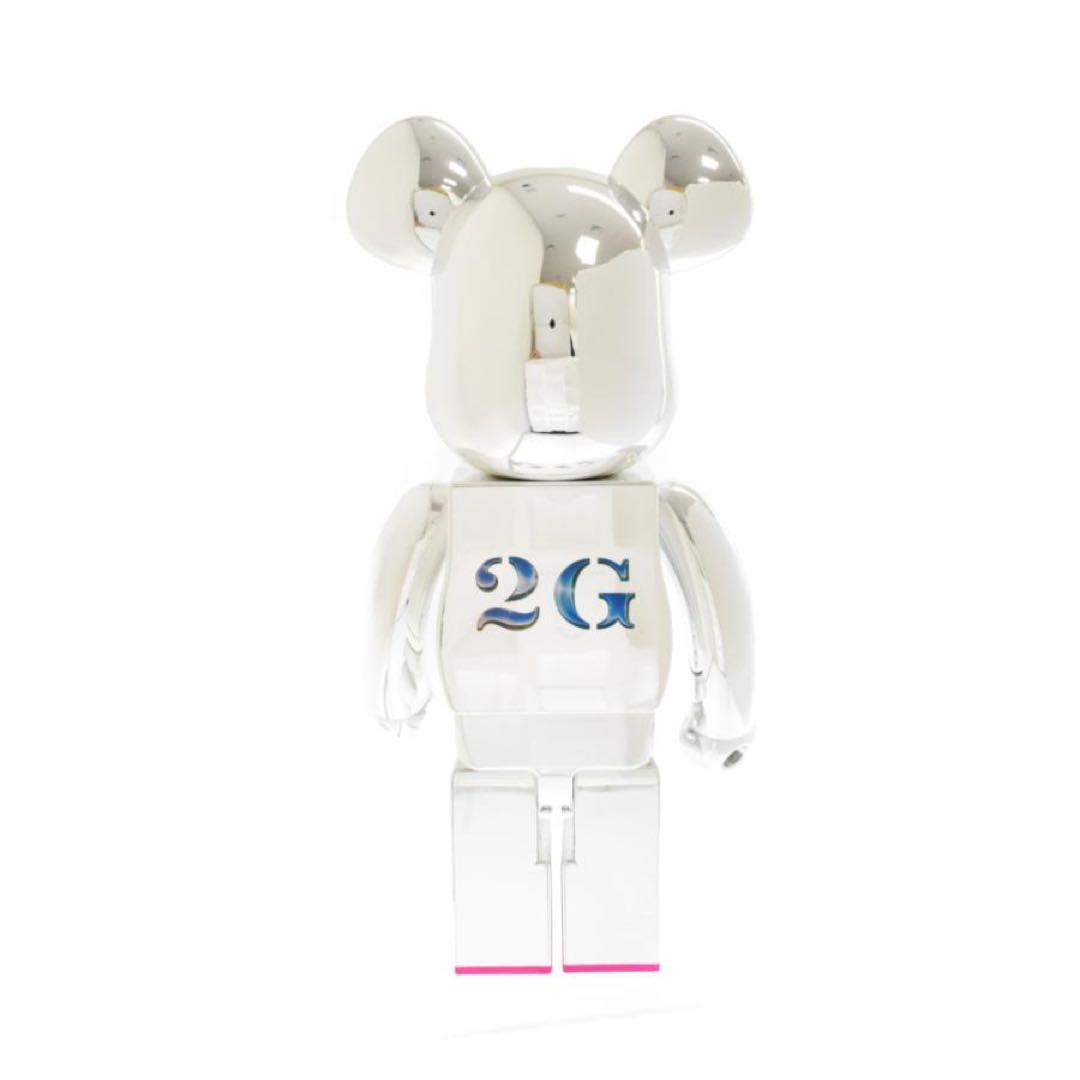彫刻・オブジェ MEDICOM TOY BE@RBRICK SORAYAMA 2G SILVER