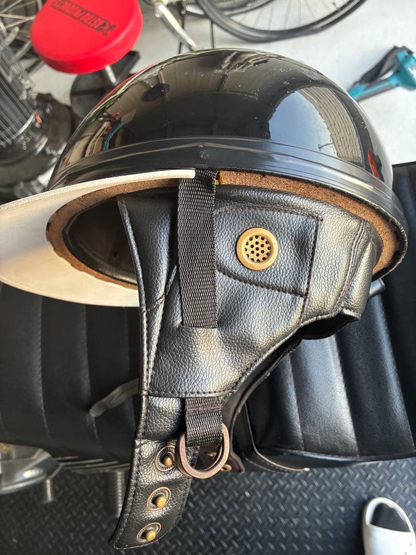 三つボタン　コルク半　ヘルメット　立花風