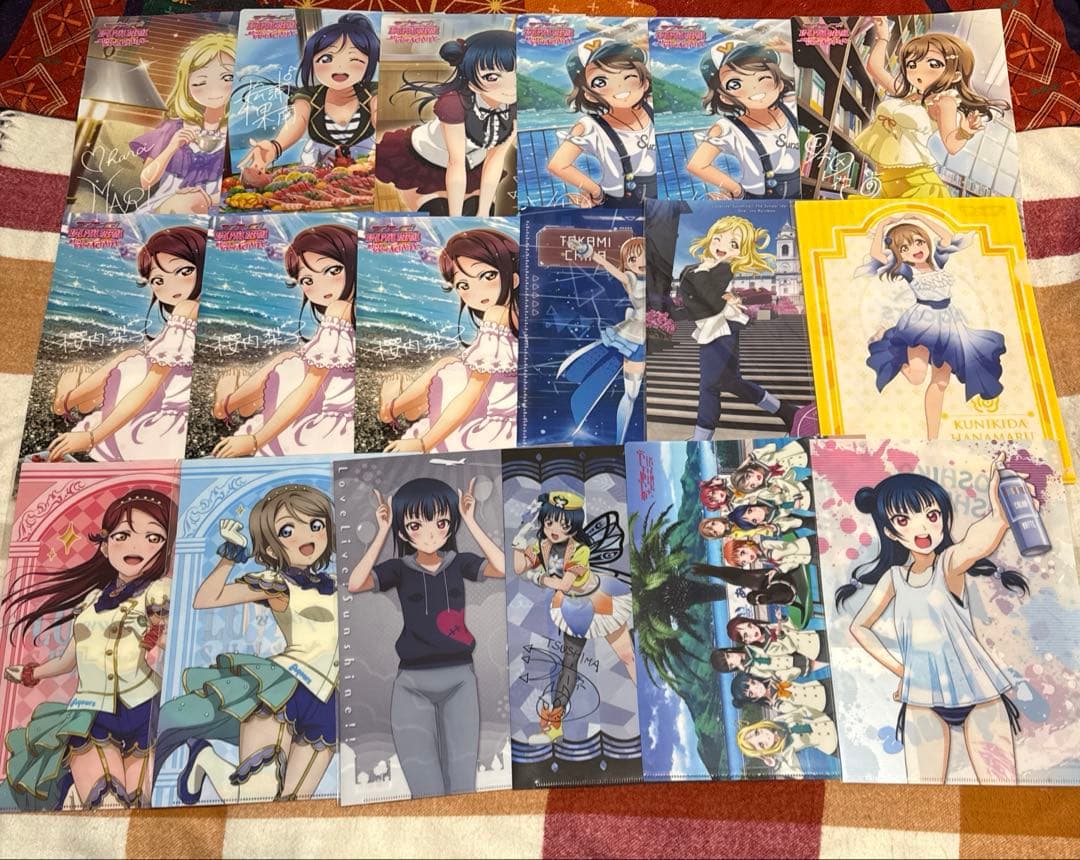 ラブライブサンシャイン　Aqours 紙類　まとめ売り