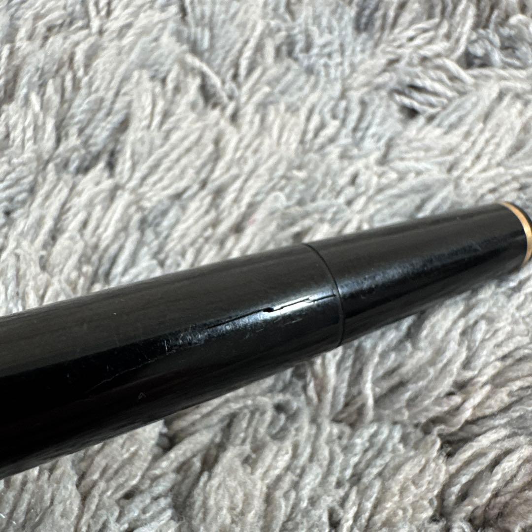 MONT BLANC モンブラン 万年筆 NO22 ブラック ×ゴールド