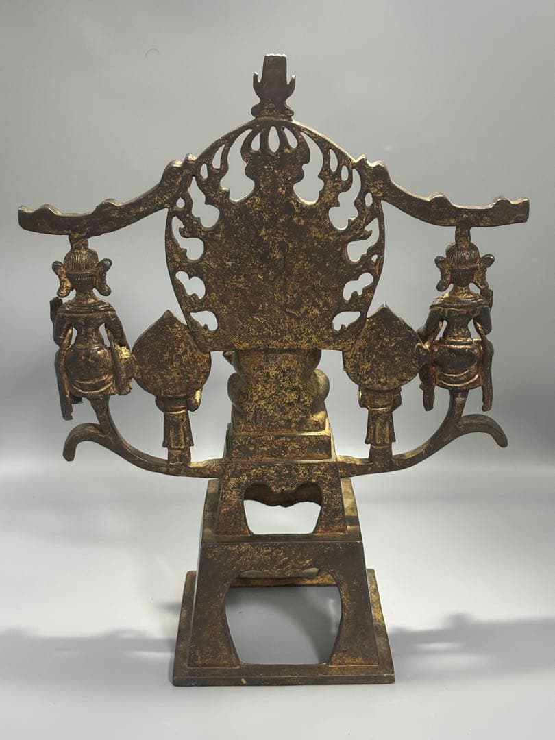 仏教古美術 純銅 文化遺産 文化財仏像伝承　 仏像 伝統的デザイン
