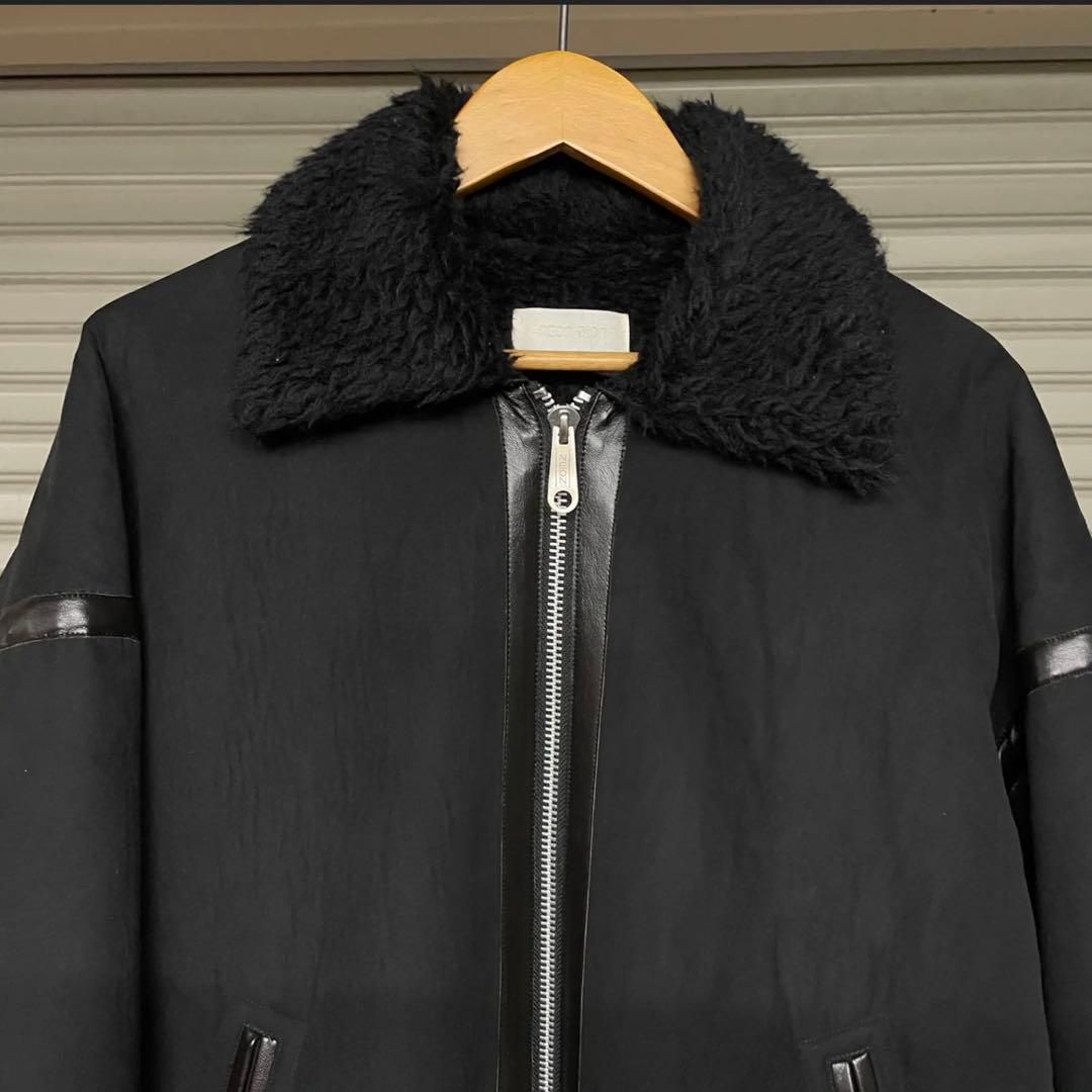 NEON SIGN ネオンサイン B-6 フライトジャケット ブラック