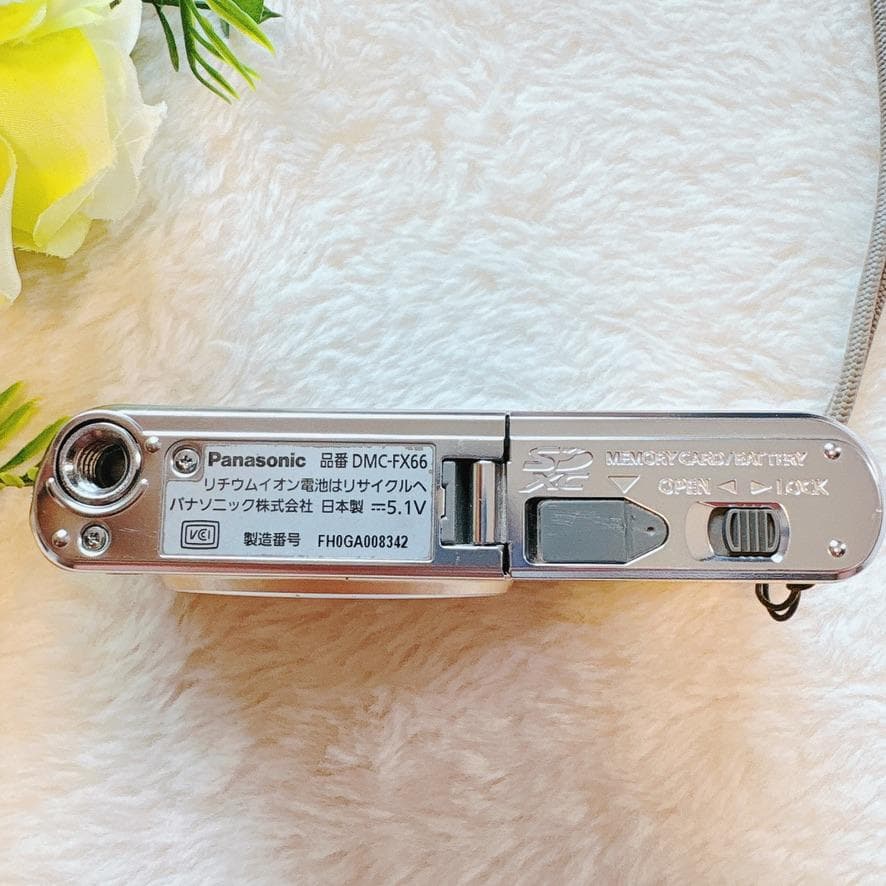 動作確認済みPanasonicパナソニックコンデジカメLUMIXDMC-FX66