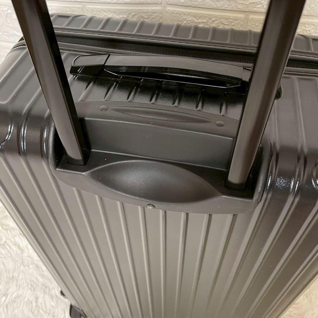 美品　リモワ　サルサ　63L トロリー　キャリーケース　2輪　ブラック