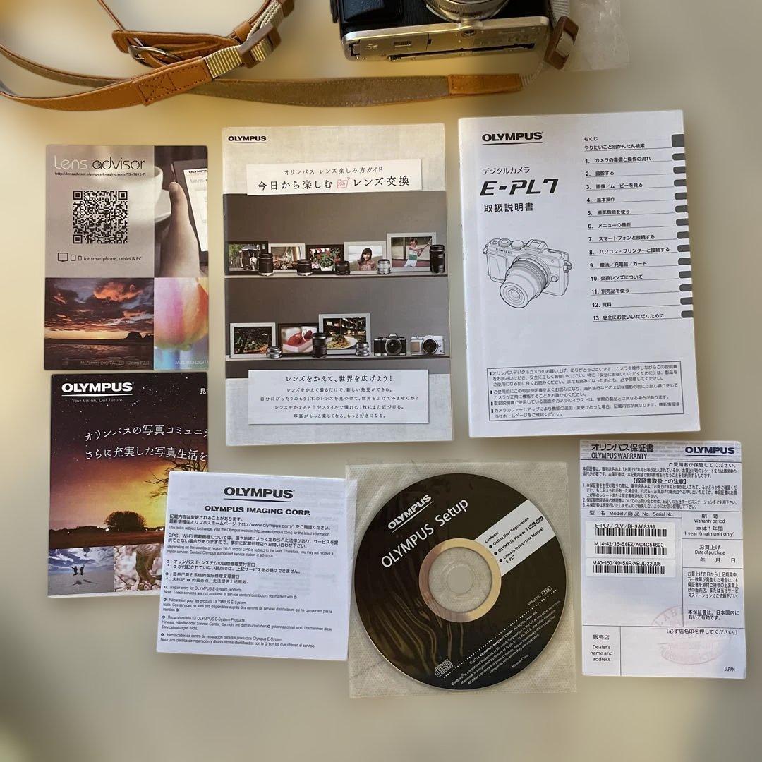 Olympus E-PL7 ミラーレス一眼カメラ
