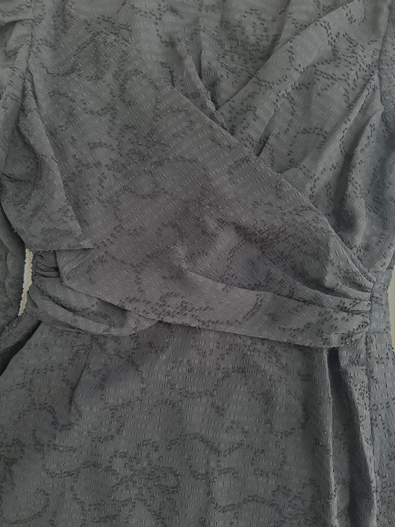 Knuth Marf back open sheer dress Mサイズ