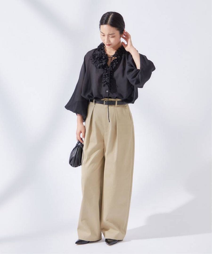 新品！JOURNAL STANDARD L'essage CPタックチノパンツ