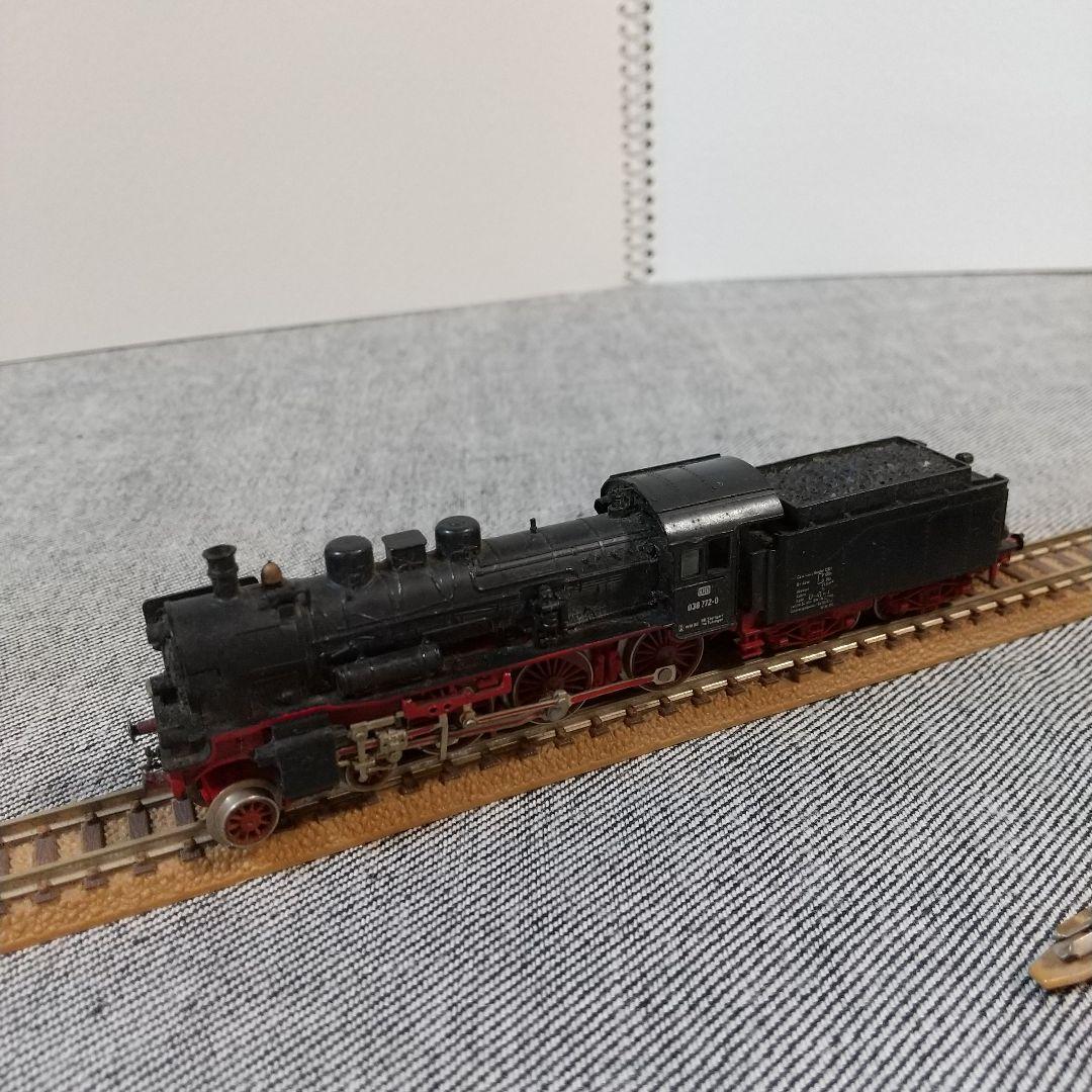 Nゲージ 鉄道模型 ジャンク品 レール、ケース付きセット