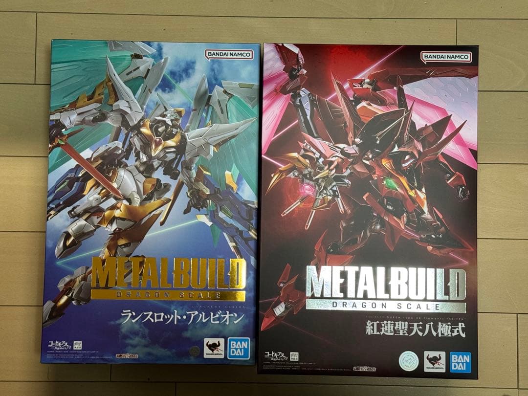 コードギアス　メタルビルド　ランスロットアルビオン　紅蓮聖天八極式