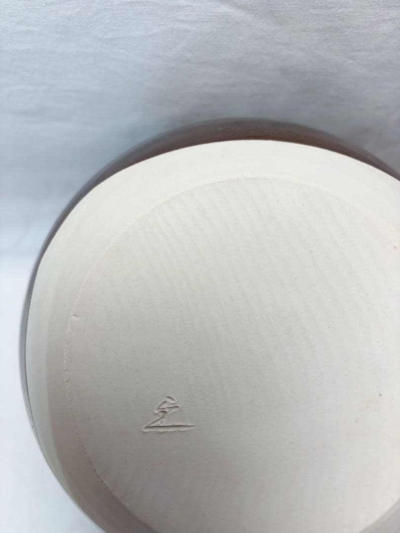 ほぼ未使用 茶道具 洛東 桶谷定一作 天目 茶壺 飾壺 陶印 口切茶事 共箱