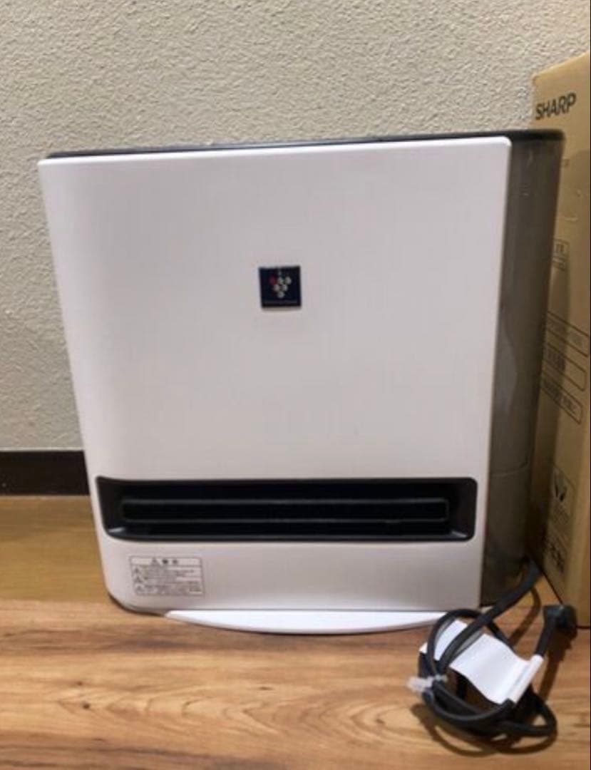 シャープ プラズマクラスター加湿セラミックファンヒーター HX-SK12-W