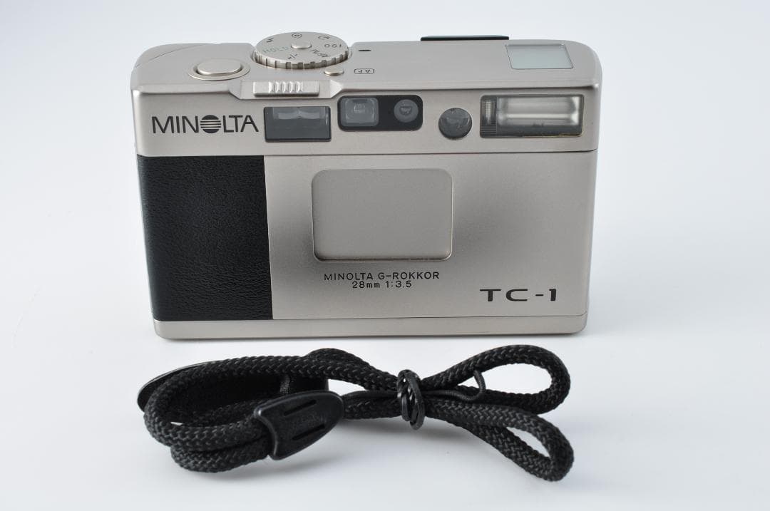 フィルムカメラ MINOLTA TC-1 G-ROKKOR 28mm F3.5 #1034