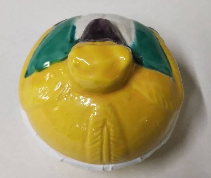 茶道具 交趾 狸 香合 手塚玉堂