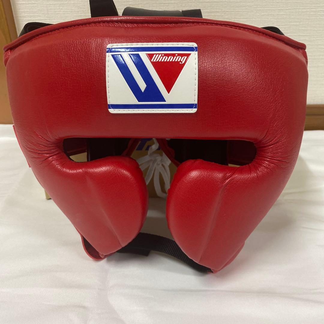 Winning ヘッドギア レッド Lサイズ