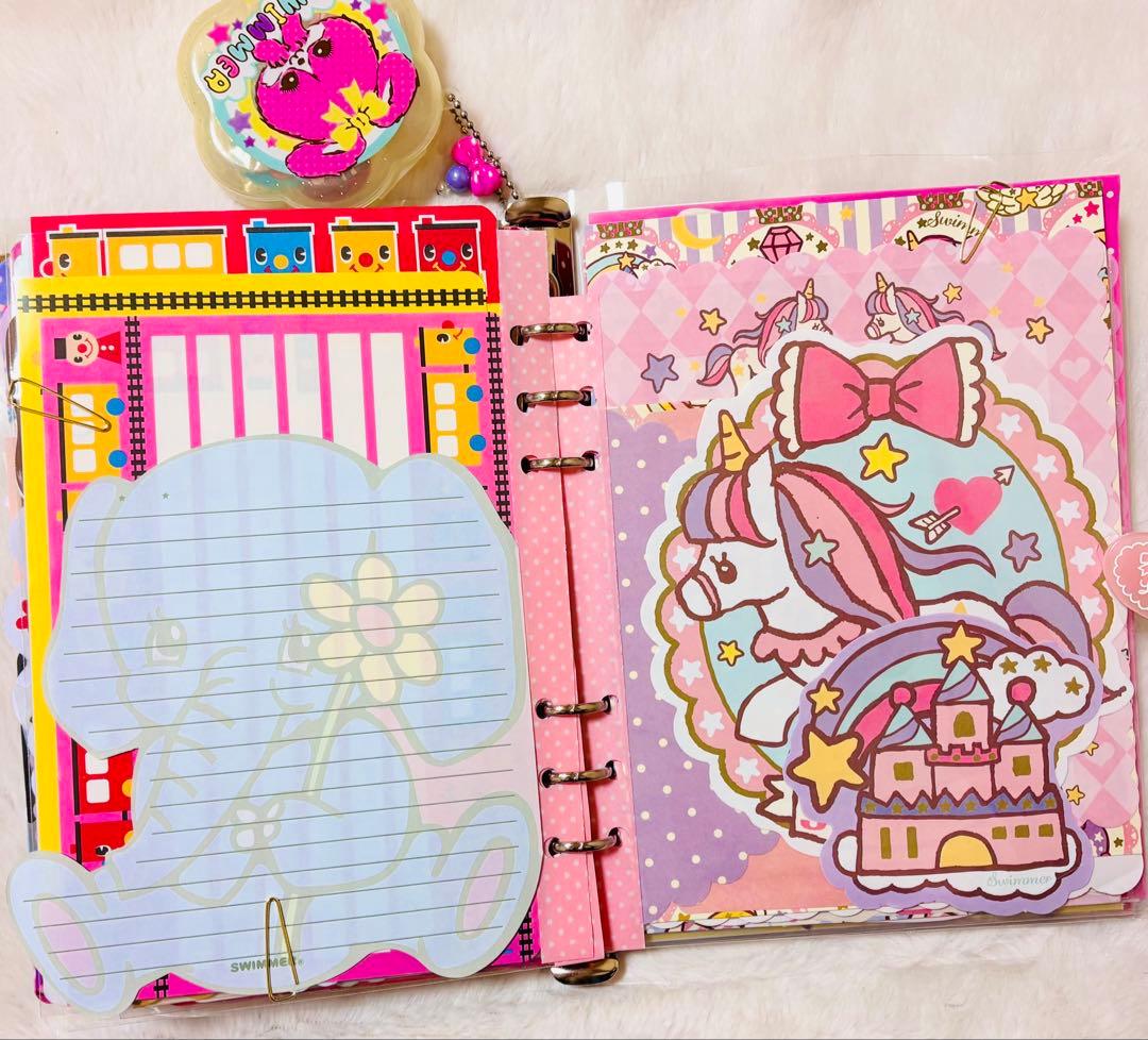 おすそ分けファイル　A5バインダー　【特別大容量　限定1点】　スイマーのみ