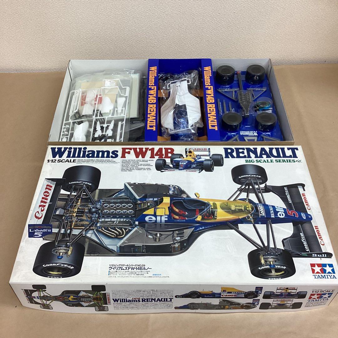 絶版 タミヤ 1/12スケール 未組立 ウイリアムズFW14B ルノー