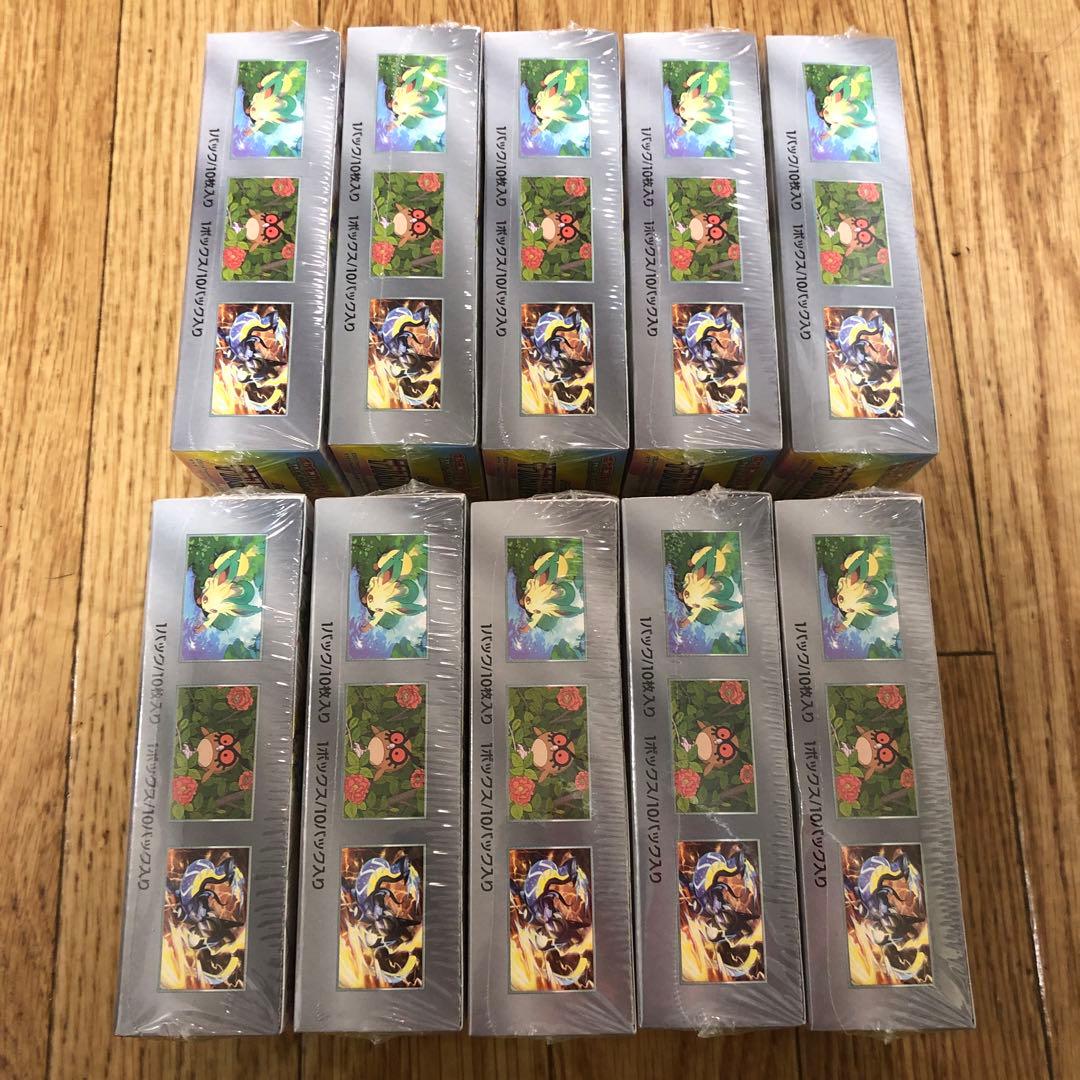 ポケカ　テラスタルフェスex シュリンク付き　10box