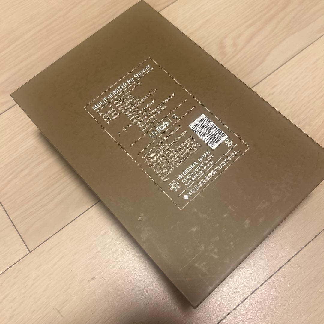 【未使用】Gemma Japan マルチイオナイザー シャワーヘッド