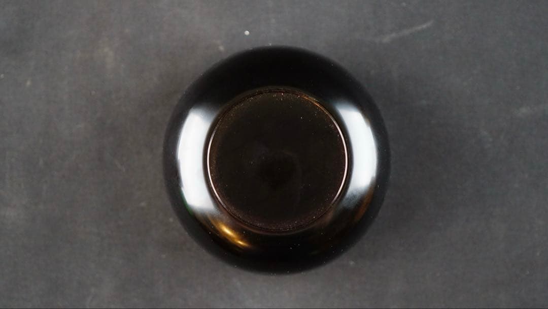 【マッシュ】杜若蒔絵　平棗　松永松寛　茶道具