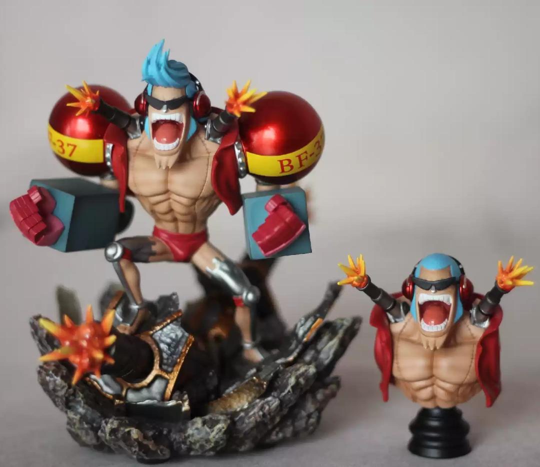 ワンピース フランキー&将軍 2体セット ガレージキット ワーコレフィギュア