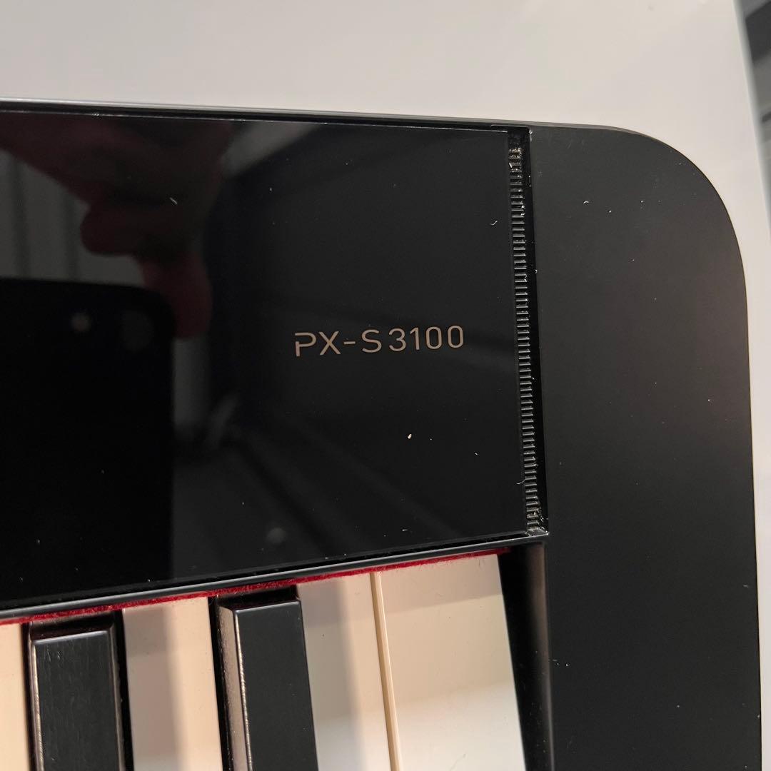 ※ジャンク CASIO PX-S3100 2021年製 ブラック 電子ピアノ