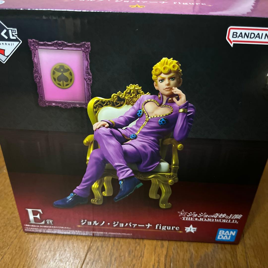 一番くじ　ジョジョワールド　E賞 ジョルノ・ジョバァーナ フィギュア