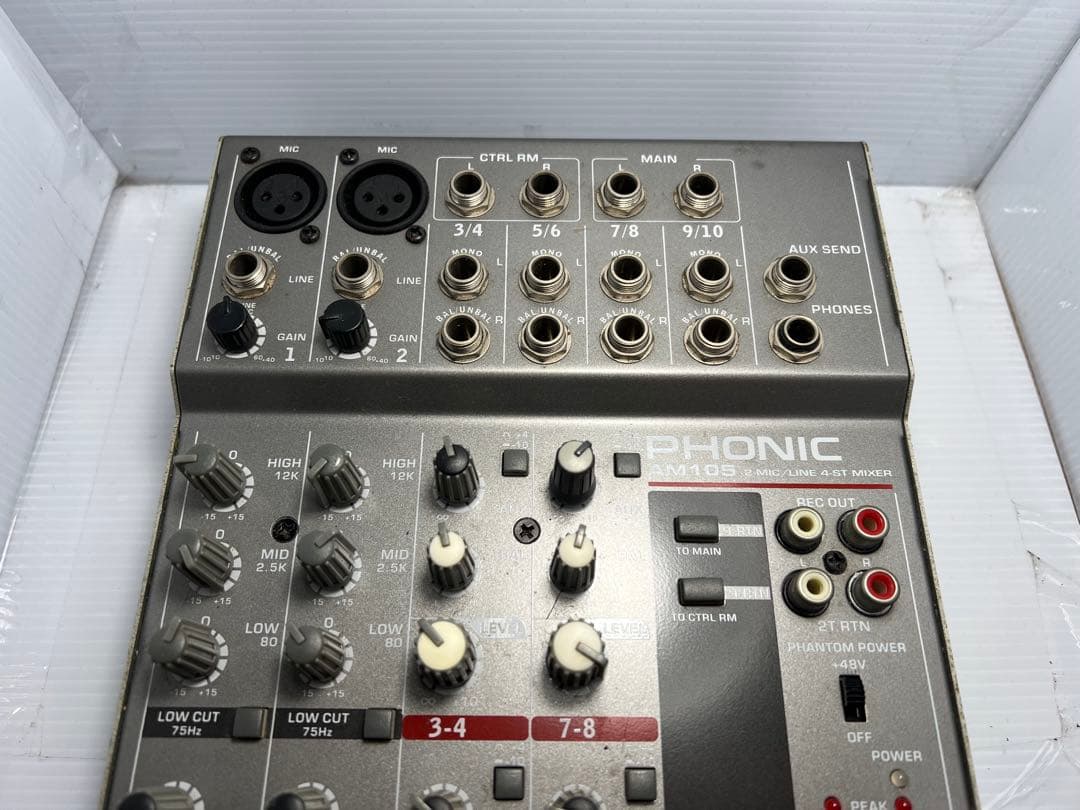 PHONIC フォニック AM105 アナログミキサー