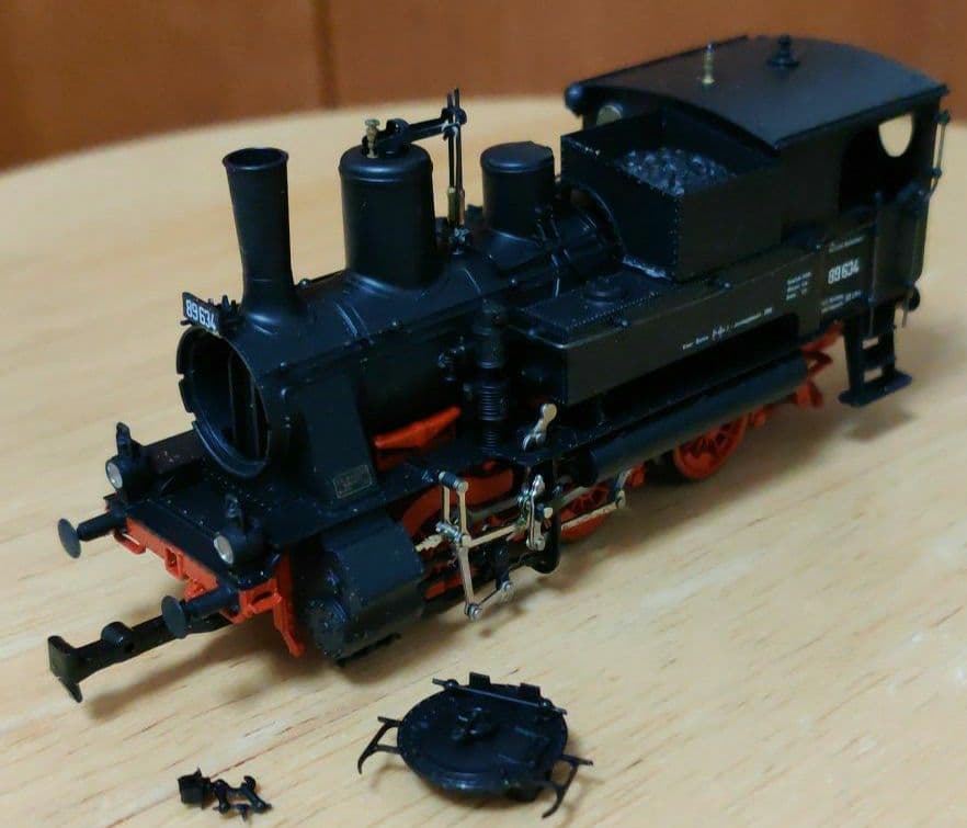 HOゲージ ドイツ タンク型 機関車 rivarossi 1385