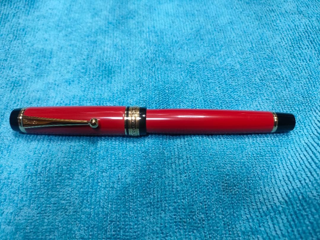 PILOT カスタム845 朱漆 細字F 万年筆