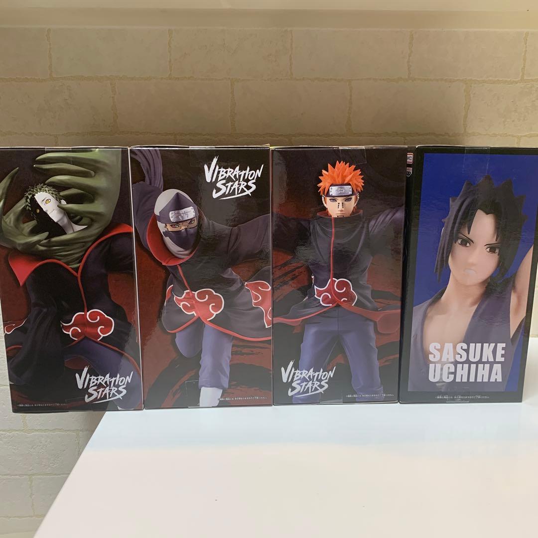 NARUTO Vibration Stars 暁、サスケフィギュアセット