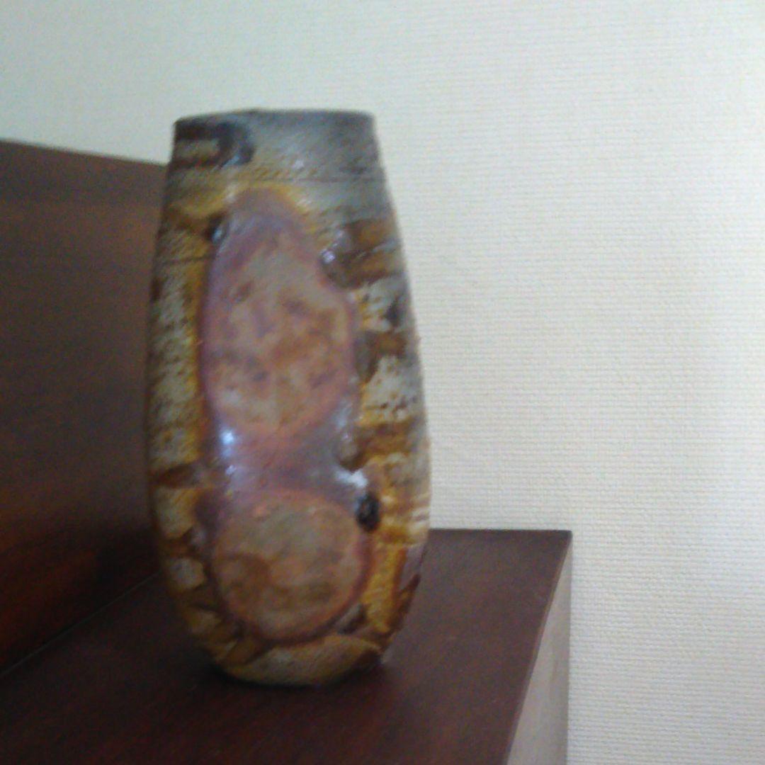 備前焼花入れ