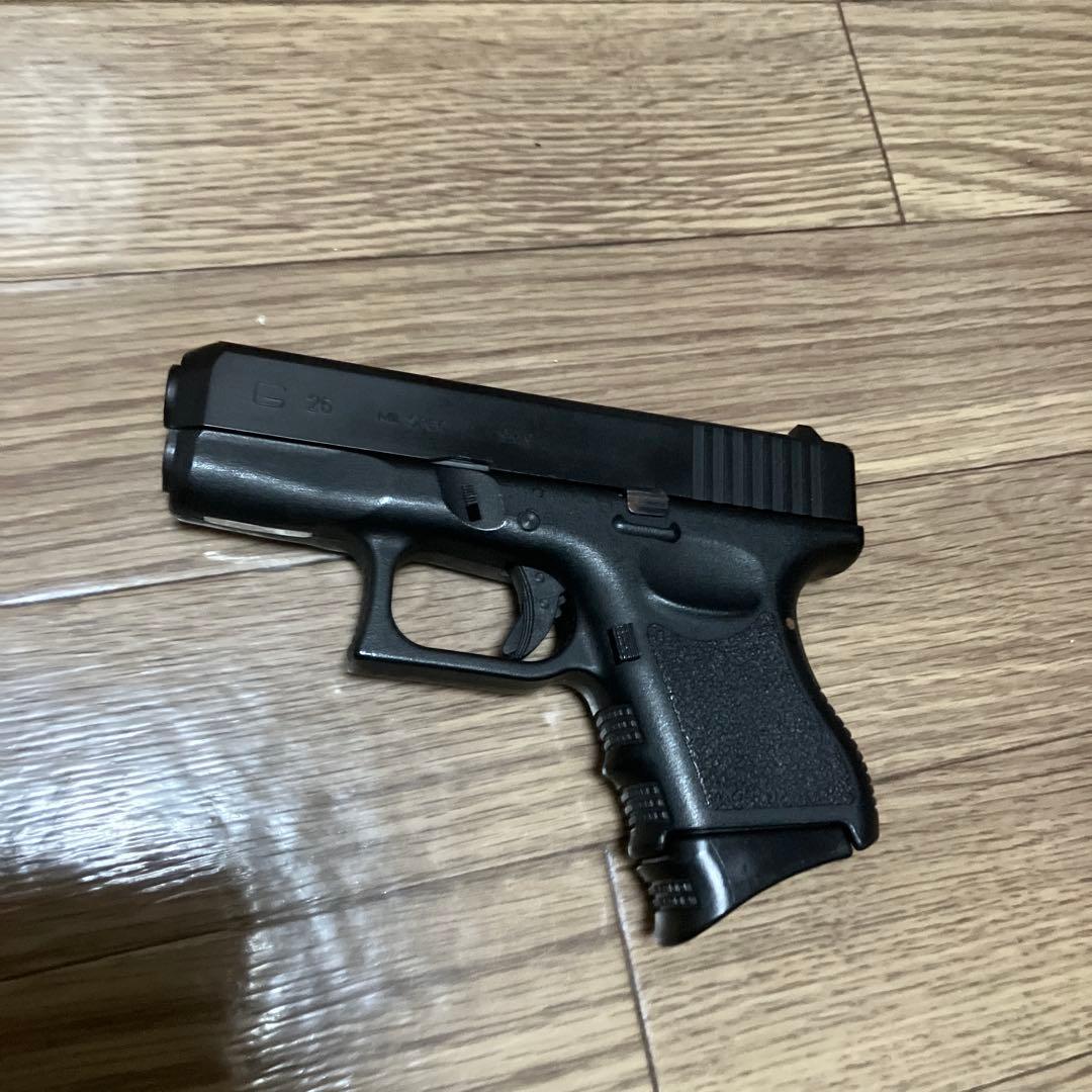Glock 26ガスガン ブラック