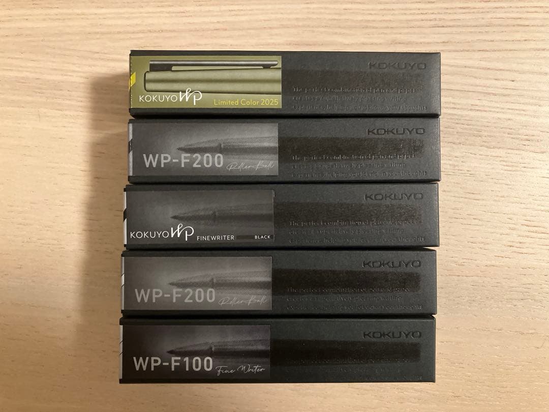 WP ファインライター・ローラーボールセット　新品未使用品　5本セット　コクヨ