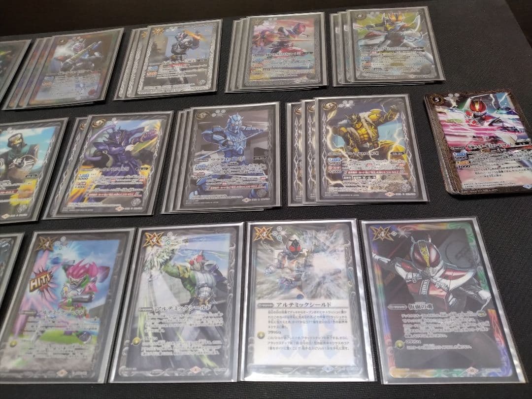 バトスピ 仮面ライダー電王デッキ 40枚+差し替えカード+3重スリーブ付きセット