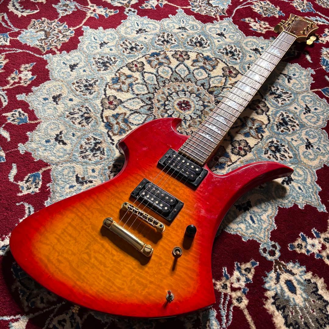 激レア　Burny hide モッキンバード　ダンカンピックアップ　チェリー