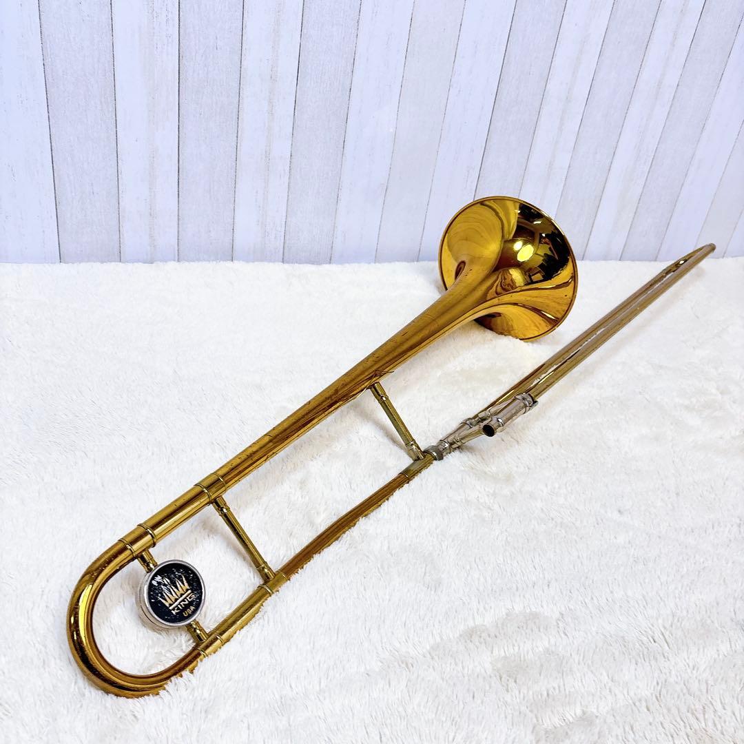 KING キング 606 テナートロンボーン マウスピース付き