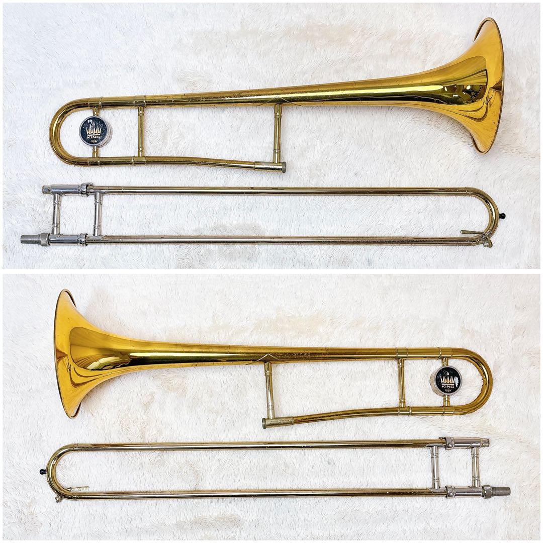 KING キング 606 テナートロンボーン マウスピース付き