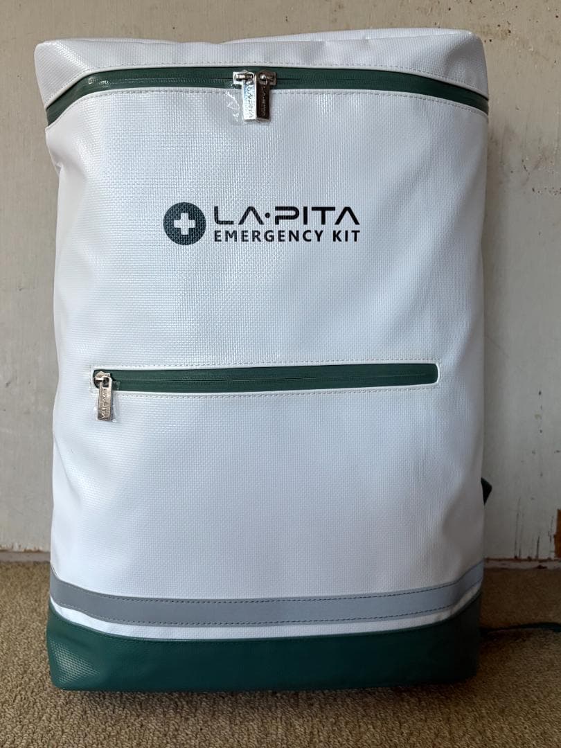 LA-PITA　防災セット　ラピタプレミアム　1人用リュック　緑　新品未使用
