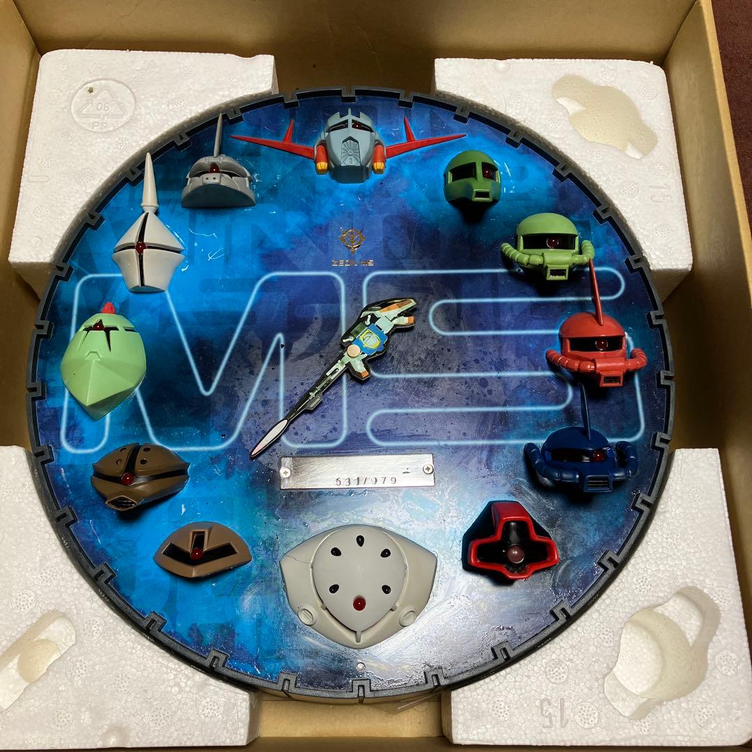 専用です GUNDAM　3DCLOCK　　1　YEARWARIN0079