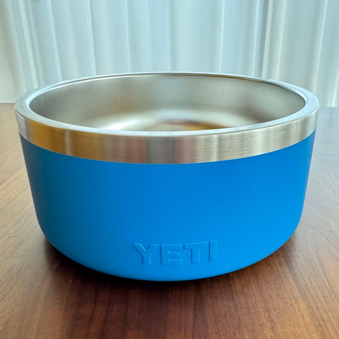 YETI BOOMER ドッグボウル4 CUPS ビッグウェーブブルー