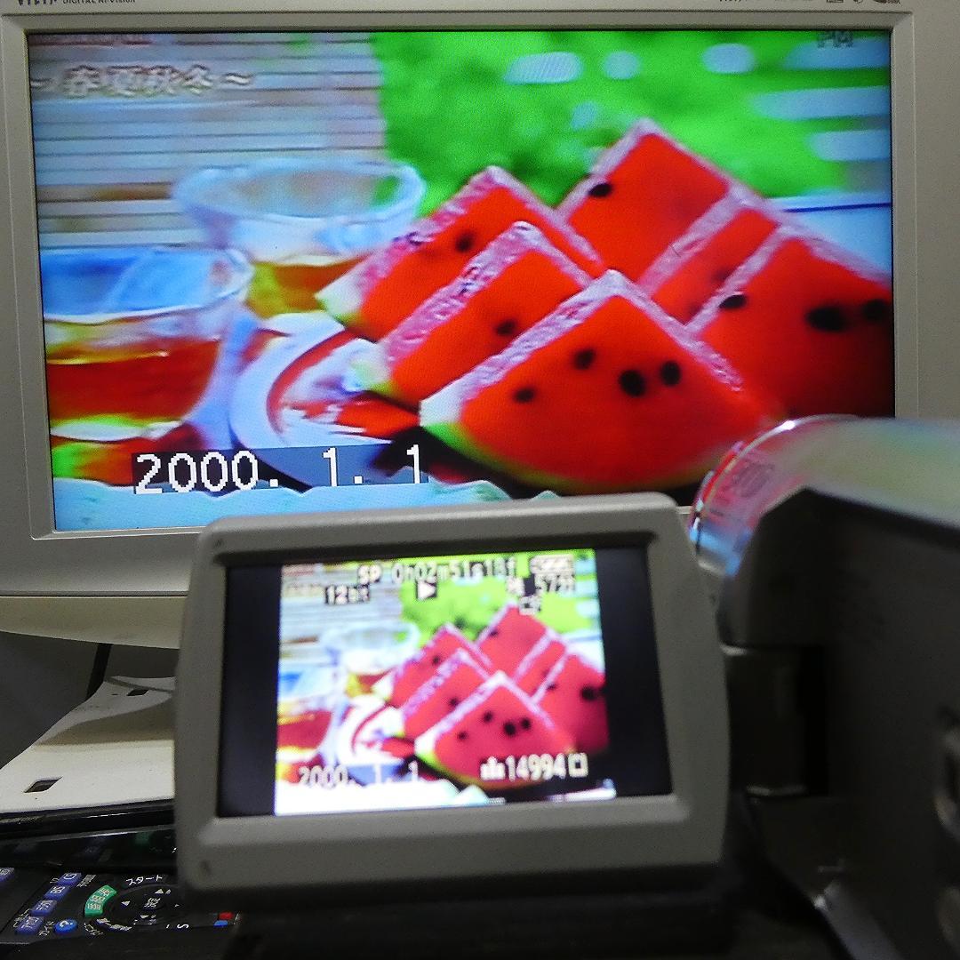 動作品 ソニーDCR-TRV50 MiniDV ビデオカメラ DVDダビングに