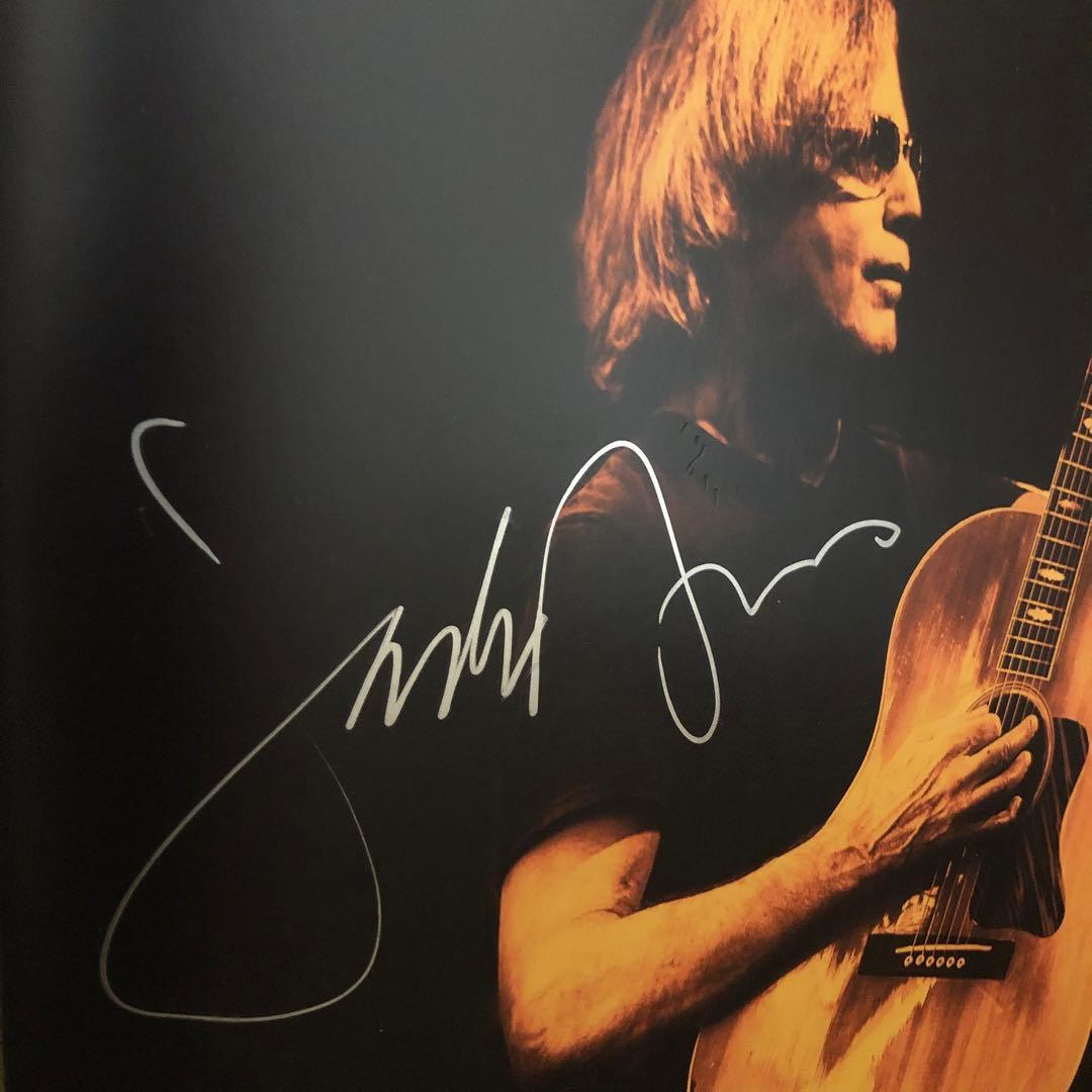 Jackson Browne サイン入りツアーパンフ