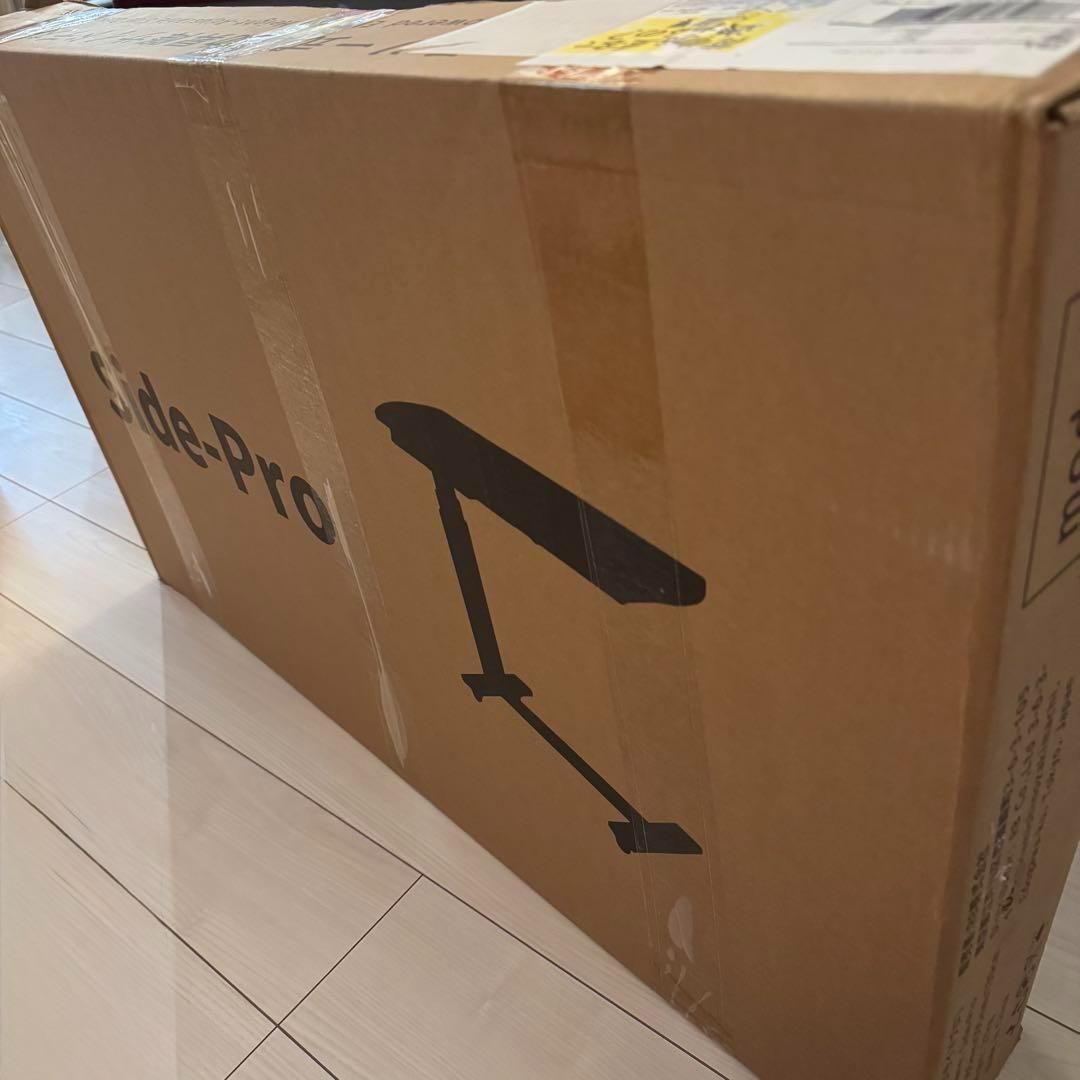新品 サイドプロ パソコンデスク バッテリー式 電動 昇降 サイドデスク 机