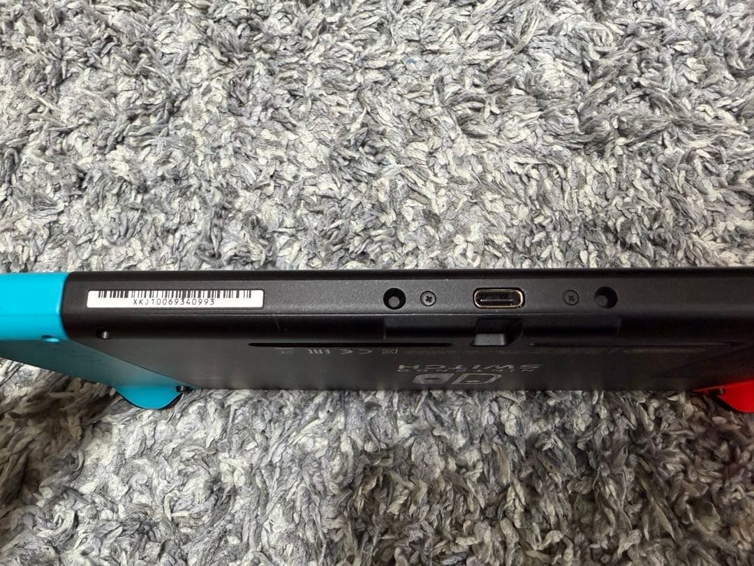 Nintendo Switch 本体 青/赤 付属品・SDカード付き 箱無し